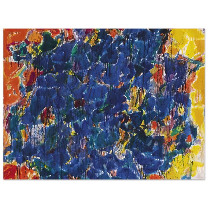 Sam Francis - Reefs  75x100 cm / 30x40inches Fine Art Poster