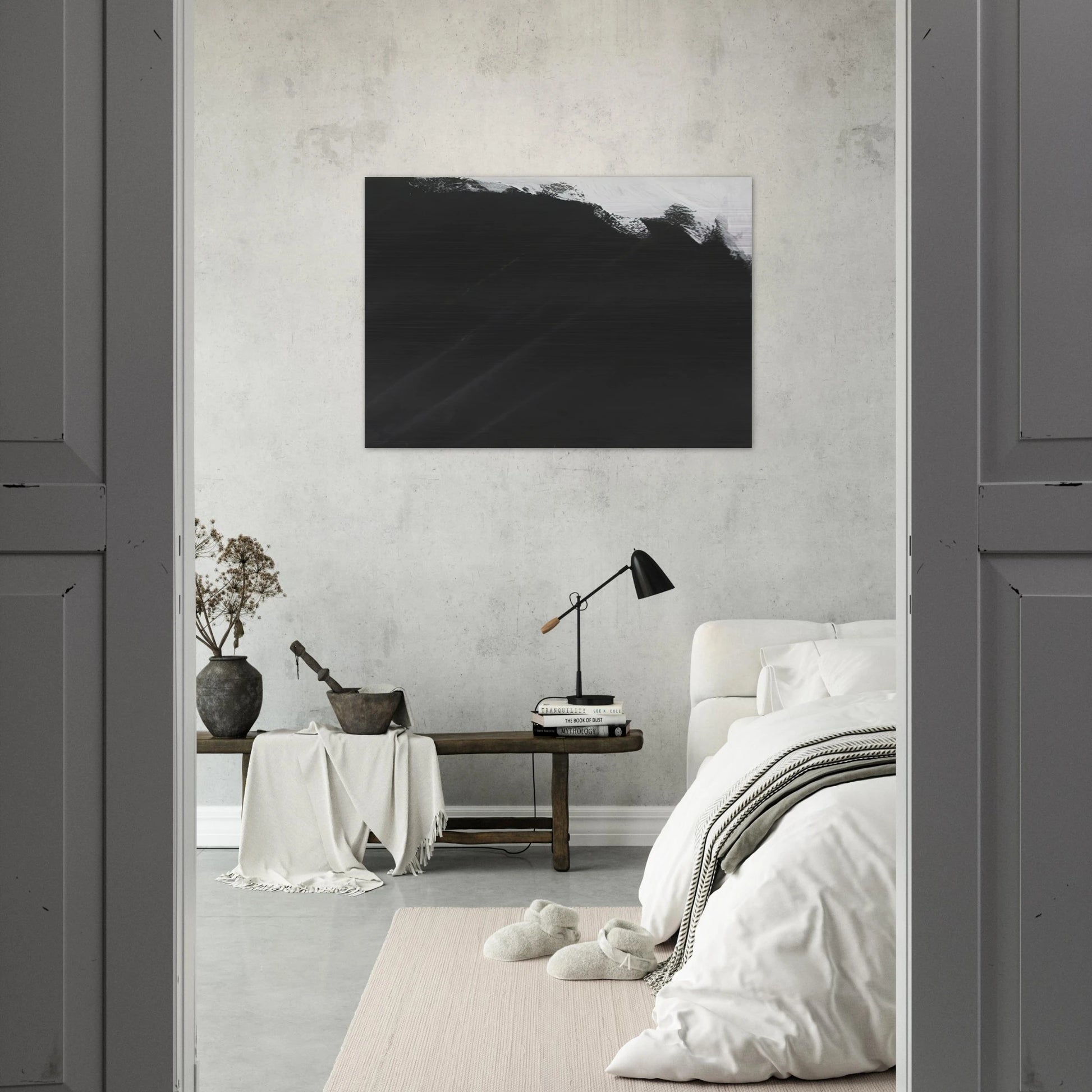 Untitled - 1988 - Ralston Crawford Brushed Aluminum Print - 70x100 cm / 28x40 inches | Ralston Crawford Aluminum Print | Ralston Crawford Prints