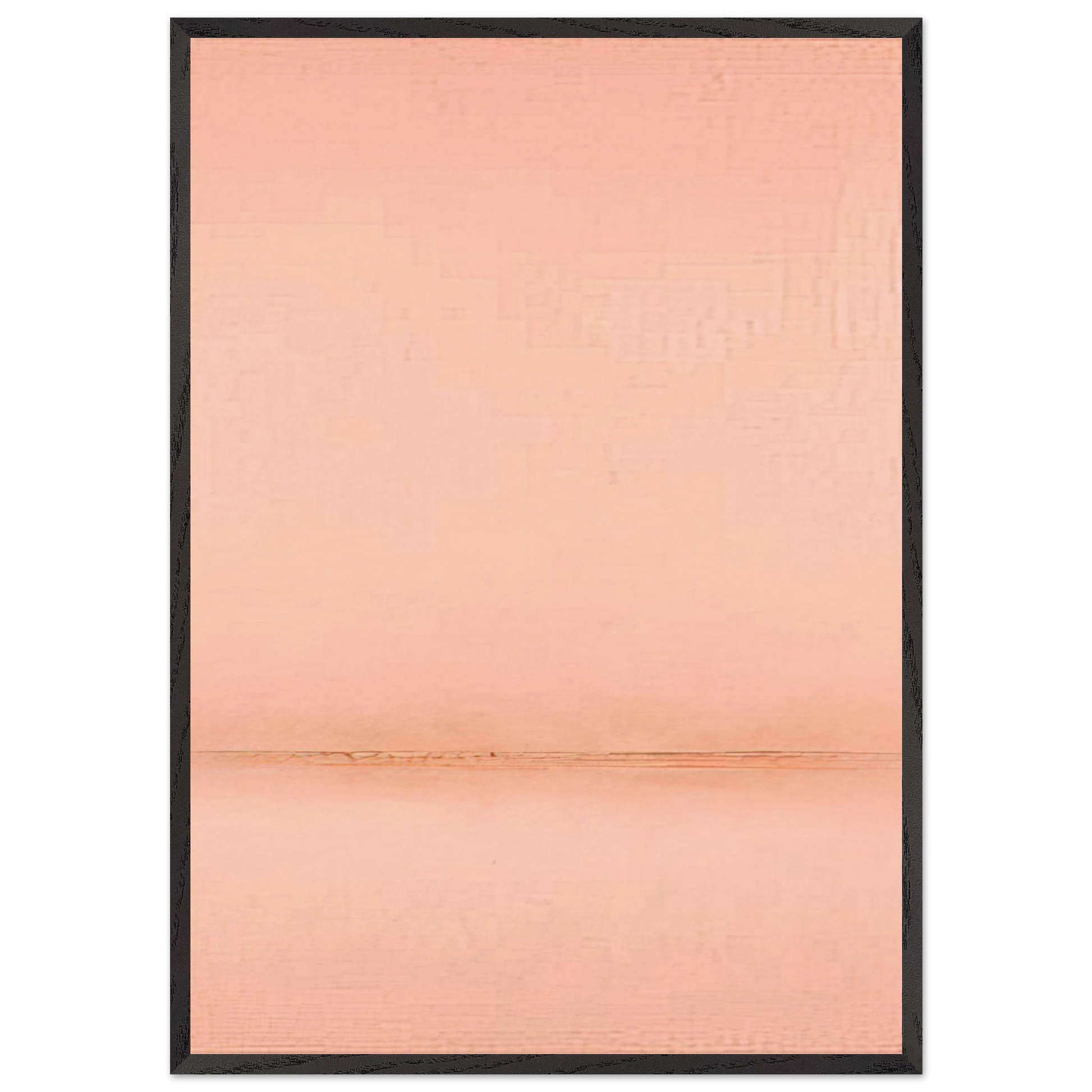 Untitled - 1967 N8 - Theodoros Stamos Framed Art Print – Black Wooden Frame - Default Title - -Framed Art Print