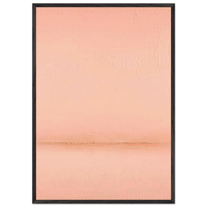 Untitled - 1967 N8 - Theodoros Stamos 70x100 cm / 28x40 inches Framed Art Print – Black Wooden Frame