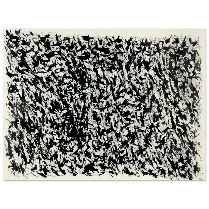Henri Michaux - COMPOSITION  75x100 cm / 30x40inches Fine Art Poster