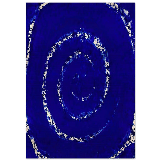 Blue Sky Painting - Sam Francis Brushed Aluminum Print - 70x100 cm / 28x40 inches | Sam Francis Aluminum Print | Sam Francis Prints