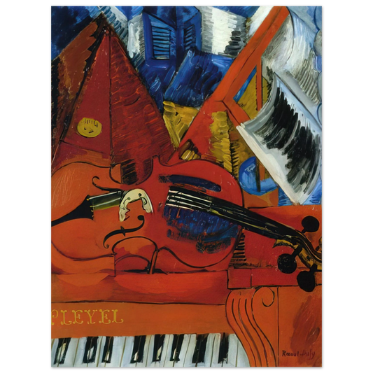 Raoul Dufy - THE VIOLIN 1916 Fine Art Poster - Default Title