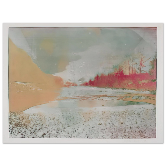 Dieter Roth - View of the Emme - 1971 Fine Art Poster - Default Title