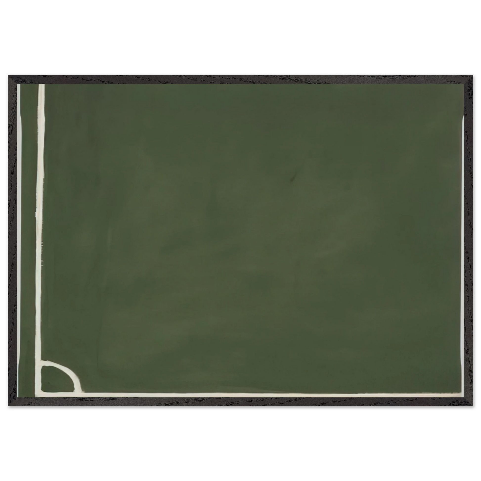 3 Hoeken III - 1971 N1 - Ralston Crawford Framed Art Print – Black Wooden Frame - Default Title - -Framed Art Print