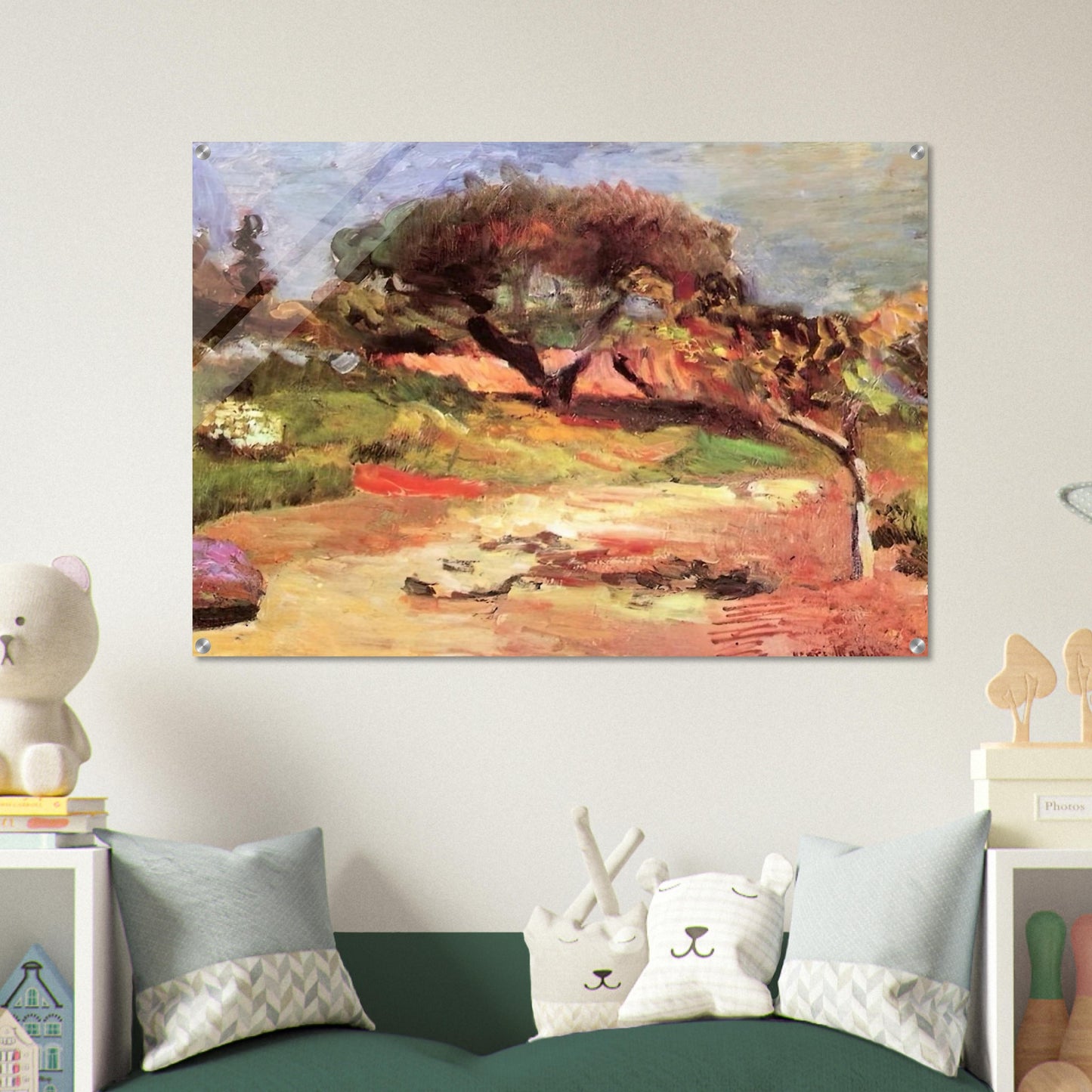 CORSICAN LANDSCAPE 1898 0 - Henri Matisse Acrylic Print - 70x100 cm / 28x40″ inches | Henri Matisse Wall Art | Henri Matisse Prints