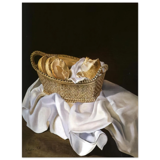 Salvador Dali - THE BASKET OF BREAD Fine Art Poster - Default Title