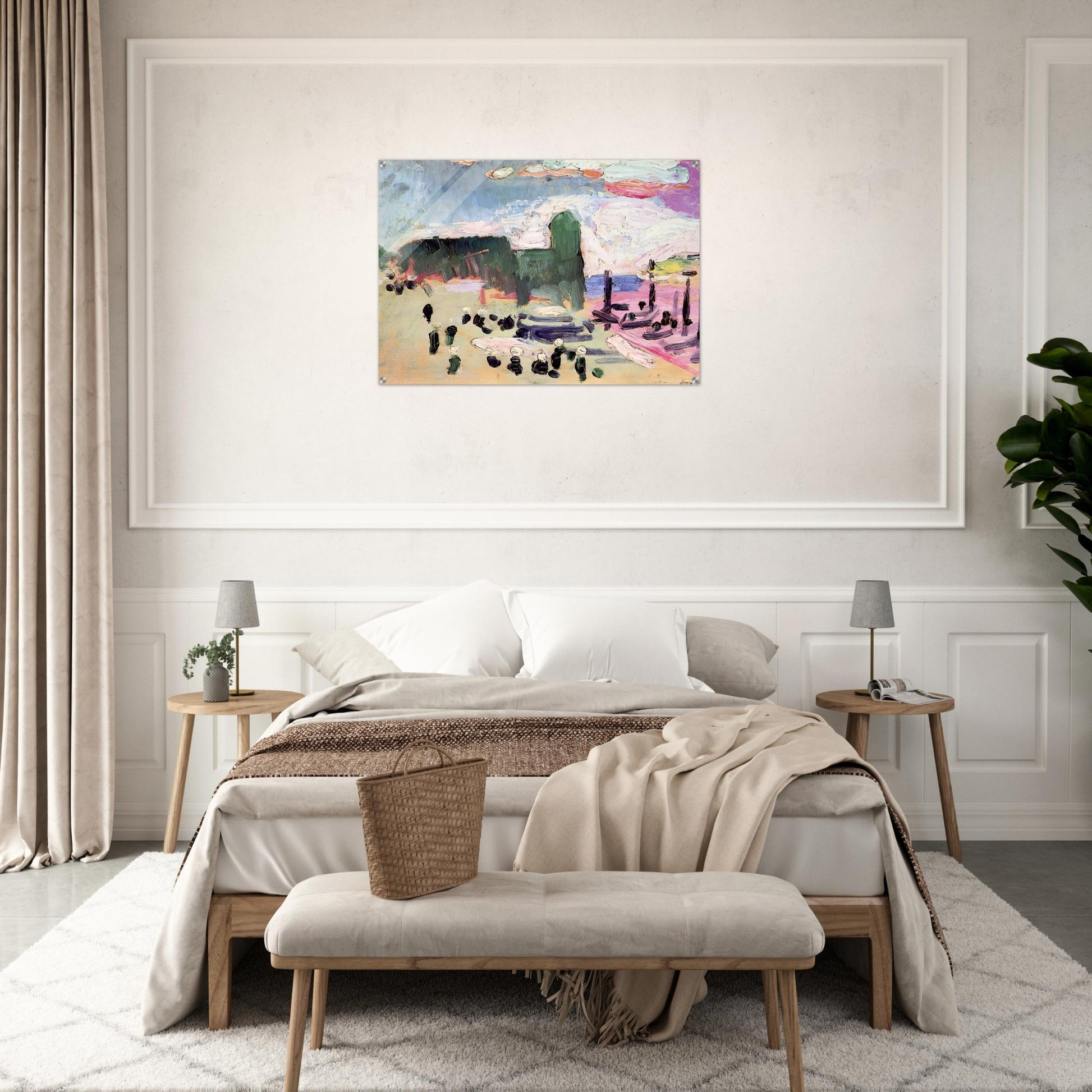 COLLIOURE 1905 - Henri Matisse Acrylic Print - 70x100 cm / 28x40″ inches | Henri Matisse Wall Art | Henri Matisse Prints
