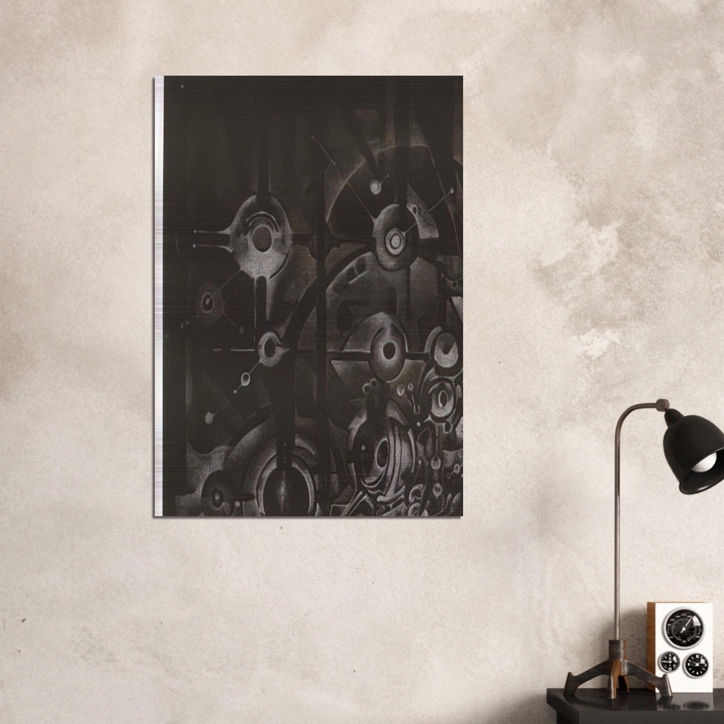 UNTITLED 1998 - Lee Bontecou Brushed Aluminum Print - 70x100 cm / 28x40 inches | Lee Bontecou Aluminum Print | Lee Bontecou Prints