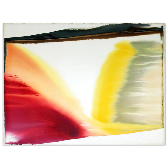 Paul Jenkins - Phenomena Pointed East - Abstract Expressionism, Color Field Painting  75x100 cm / 30x40inches Fine Art Poster