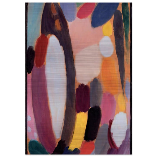 VARIATION 1918 - Alexej von Jawlensky Brushed Aluminum Print - 70x100 cm / 28x40 inches | Alexej von Jawlensky Aluminum Print | Alexej von Jawlensky Prints
