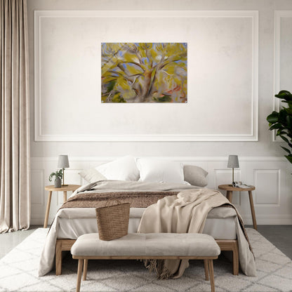 Spring Tree No. 1 - Georgia O'Keeffe Acrylic Print - 70x100 cm / 28x40″ inches | Georgia O'Keeffe Wall Art | Georgia O'Keeffe Prints