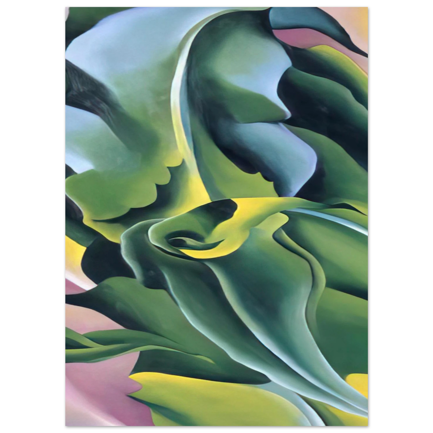 Georgia O'Keeffe - Corn No. 2 Fine Art Poster - 75x100 cm / 30x40 inches