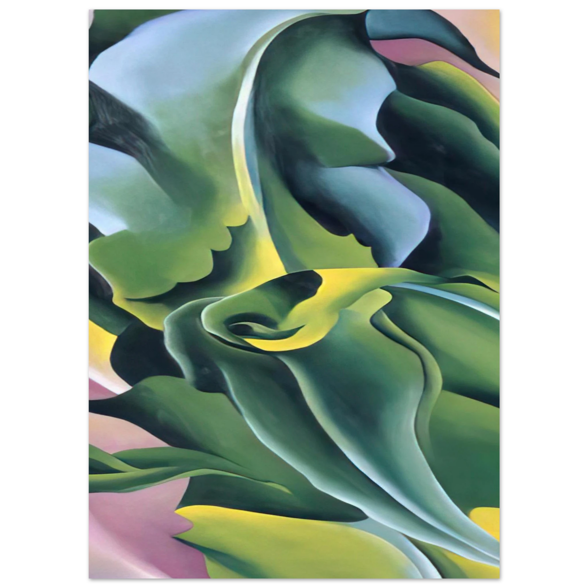 Georgia O'Keeffe - Corn No. 2 Fine Art Poster - 75x100 cm / 30x40 inches