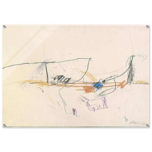 Jumping Jack - 1978 - Gene Davis Acrylic Print - 70x100 cm / 28x40″ inches | Gene Davis Wall Art | Gene Davis Prints