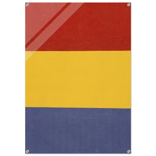 Red, Yellow, Blue - Ellsworth Kelly Acrylic Print - 70x100 cm / 28x40″ inches