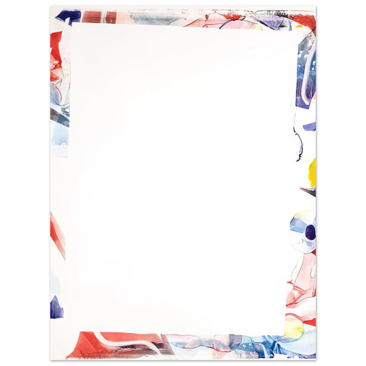 Sam Francis - Untitled  SFM66-03  Fine Art Poster - Default Title