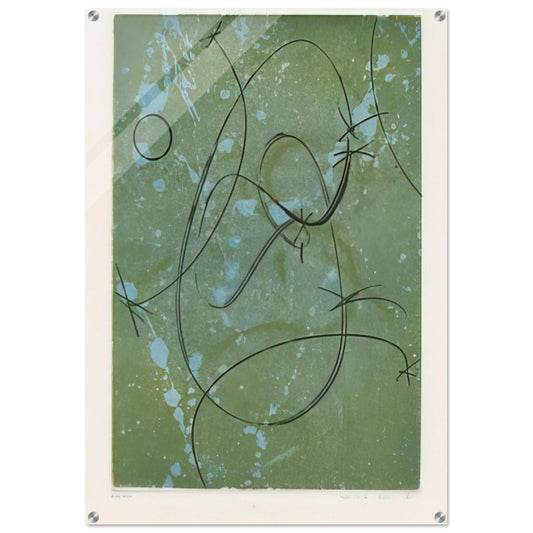 Homage to Marcel Duchamp - Max Ernst Acrylic Print - 70x100 cm / 28x40″ inches