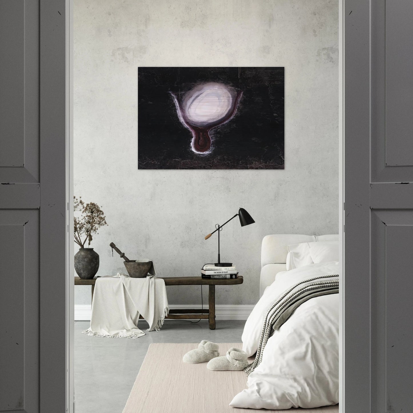 Chalice - 1941 - Morris Graves Brushed Aluminum Print - 70x100 cm / 28x40 inches | Morris Graves Aluminum Print | Morris Graves Prints