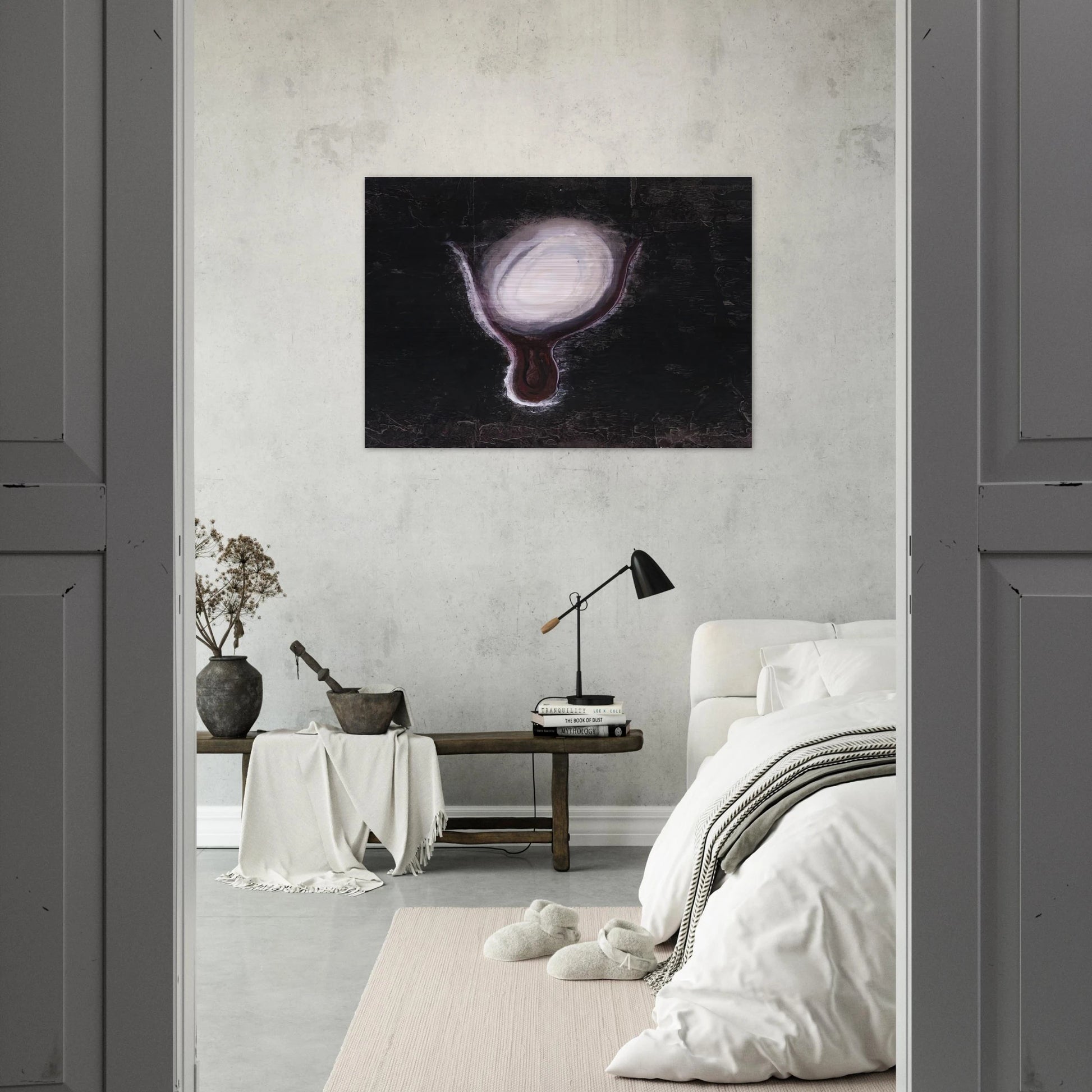 Chalice - 1941 - Morris Graves Brushed Aluminum Print - 70x100 cm / 28x40 inches | Morris Graves Aluminum Print | Morris Graves Prints