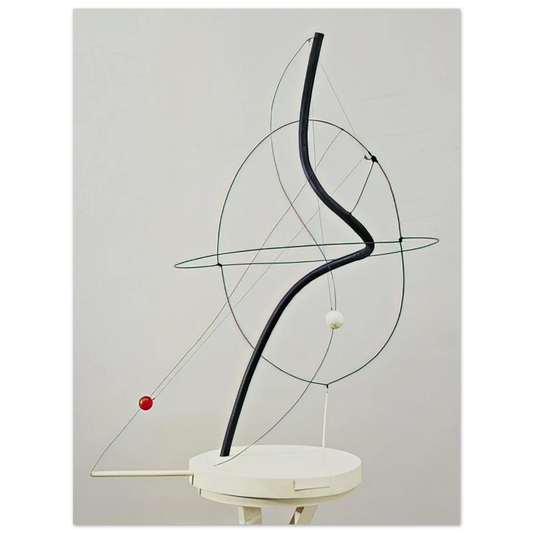 Alexander Calder - A UNIVERSE 1934 Fine Art Poster - 13x18 cm / 5x7 inches