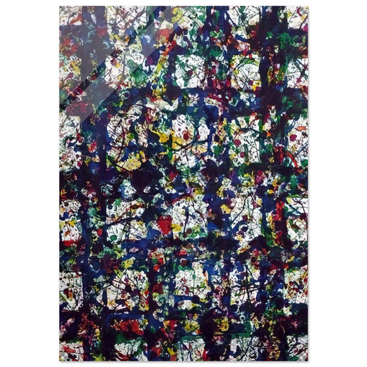 Untitled  SF 236  - Sam Francis Acrylic Print - 70x100 cm / 28x40″ inches