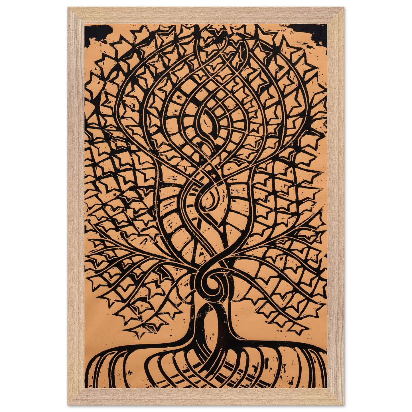 Walter Inglis Anderson - Walter Anderson Wall art - 27x35 cm / 11x14 inches - Premium Wooden Framed Poster With Fine Art Paper - Wood frame