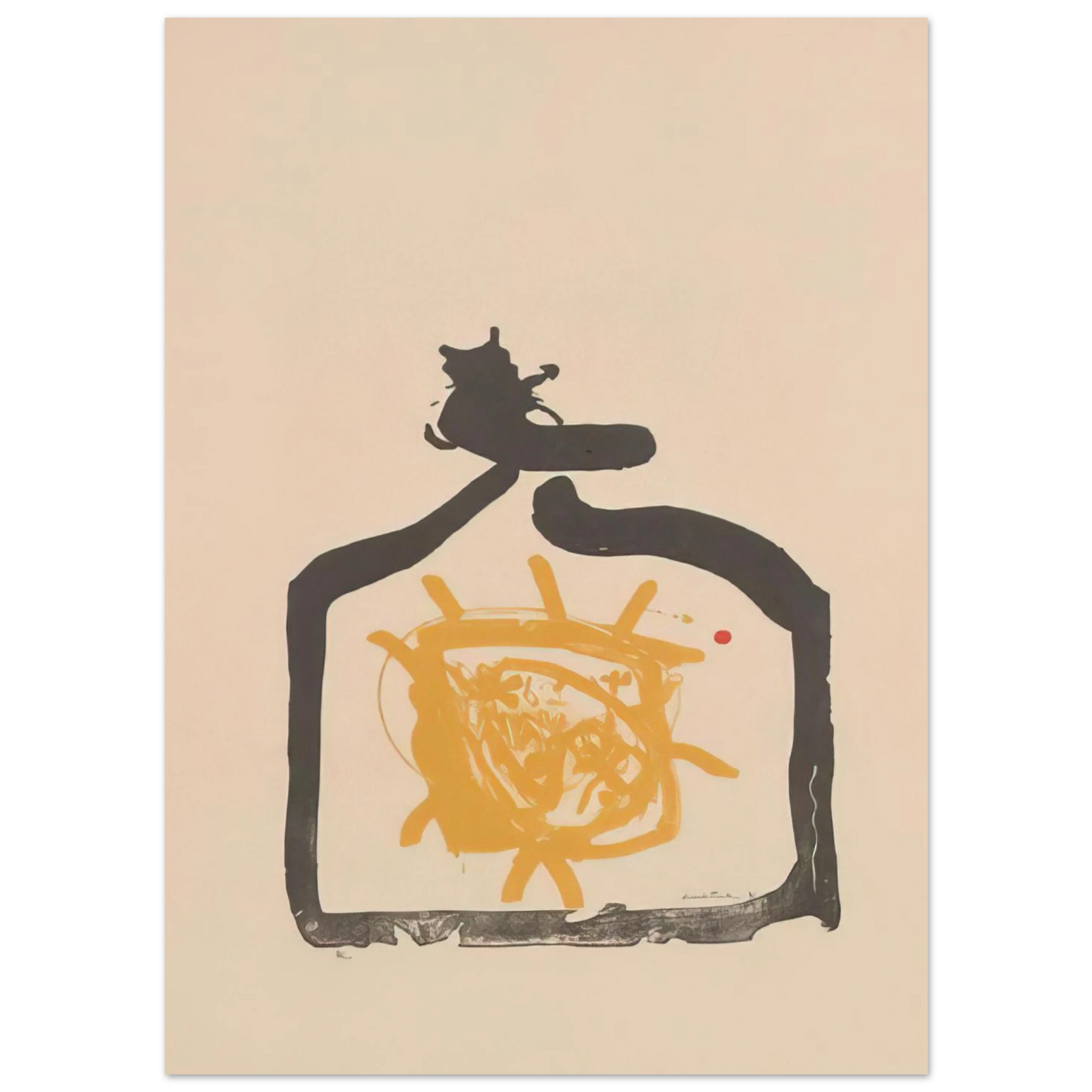 Helen Frankenthaler - May 26th Backwards - 1961 Wall art - 15x20 cm / 6x8 inches - Fine Art Poster - -