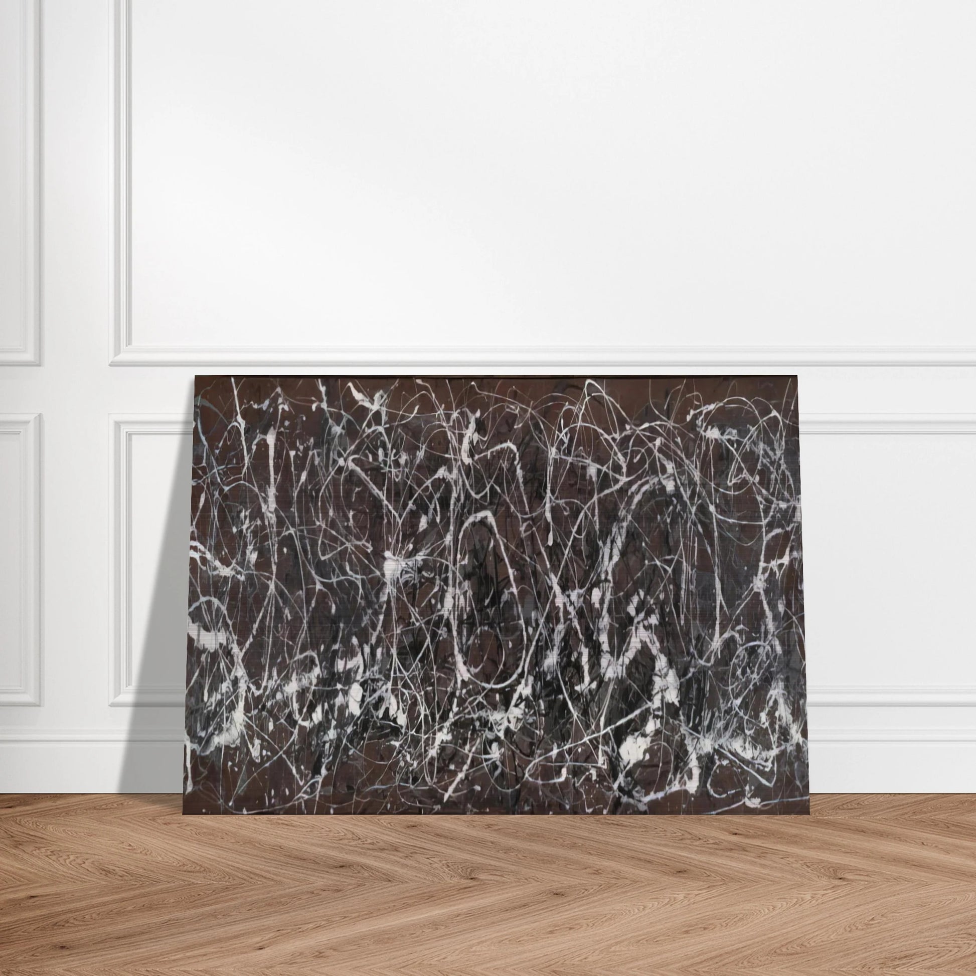 NUMBER 13A ARABESQUE 1948 - Jackson Pollock Brushed Aluminum Print - 70x100 cm / 28x40 inches | Jackson Pollock Aluminum Print | Jackson Pollock Prints