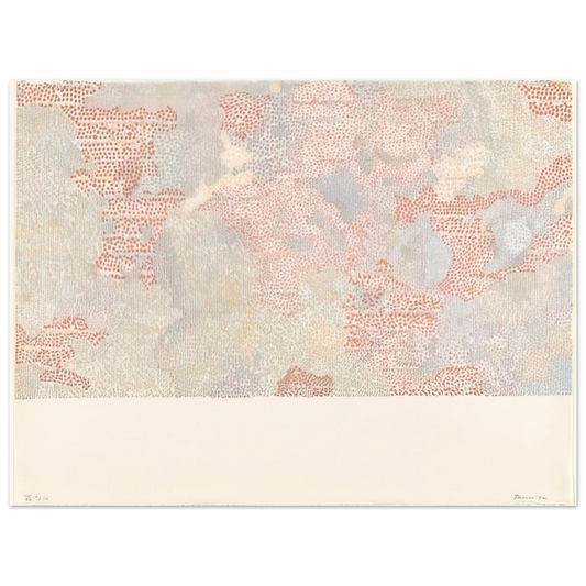 Nancy Graves - MASKELYNE DA REGION OF THE MOON FROM THE SERIES LUNAR MAPS 1972 Fine Art Poster - Default Title