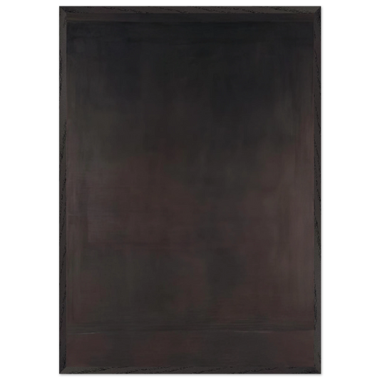 No 8 - 1964 - Mark Rothko Framed Art Print – Black Wooden Frame - Default Title - -Framed Art Print