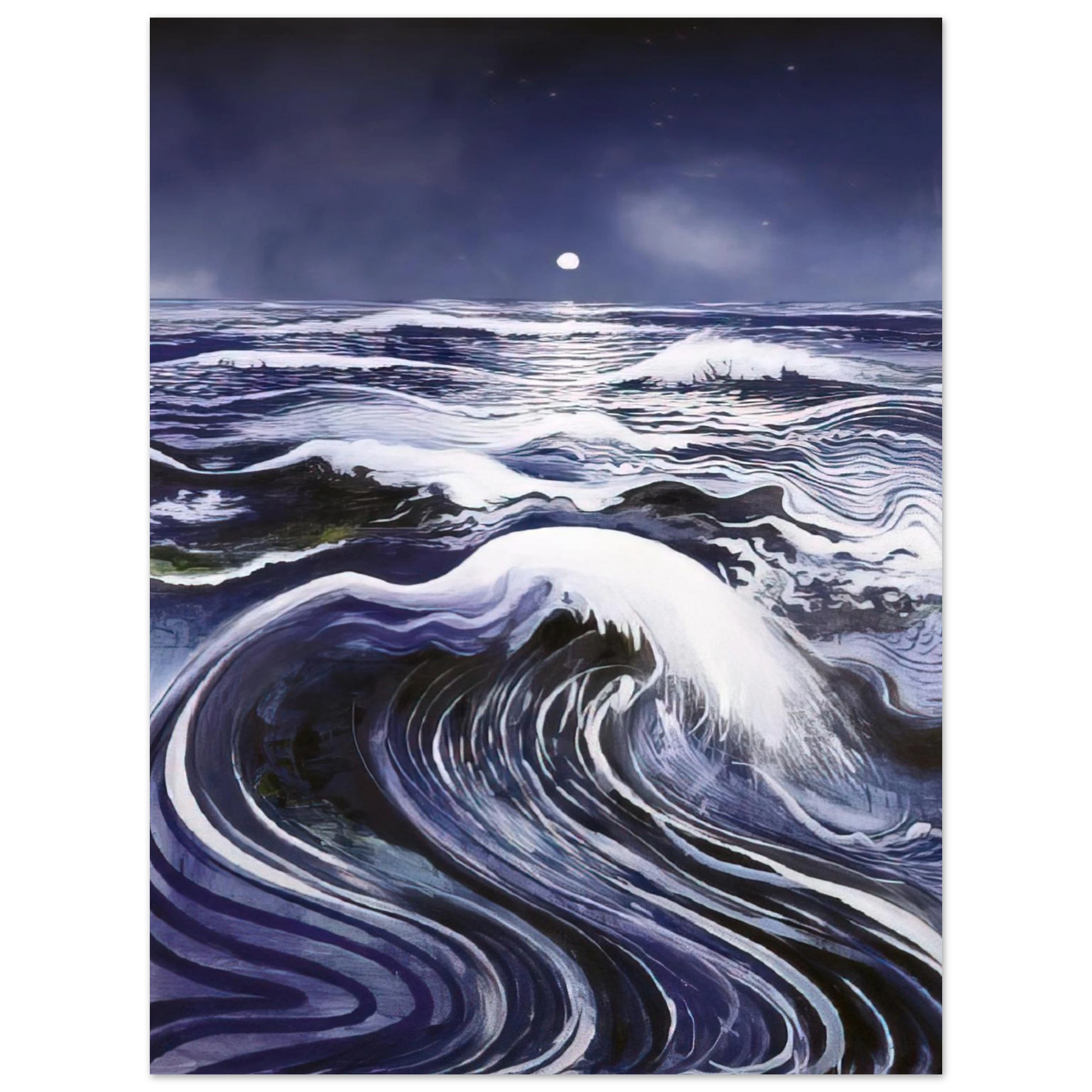 Brett Whiteley - Thebe's Revenge - 1982 Fine Art Poster - Default Title