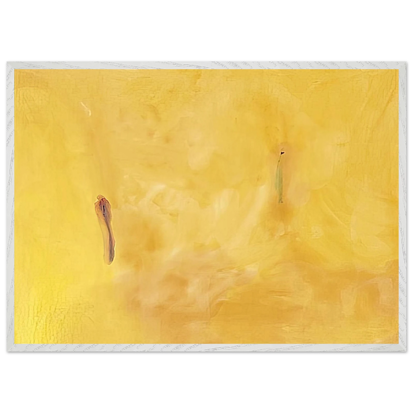 Helen Frankenthaler - Earliness - 1975 Wall art - 13x18 cm / 5x7 inches - Premium Wooden Framed Poster With Fine Art Paper - Black frame