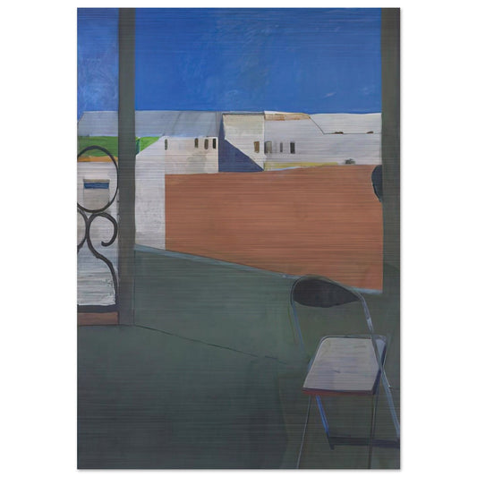 Window - Richard Diebenkorn Brushed Aluminum Print - 70x100 cm / 28x40 inches | Richard Diebenkorn Aluminum Print | Richard Diebenkorn Prints