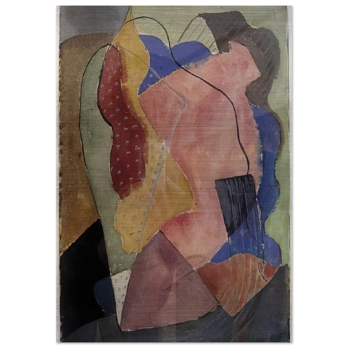 St. Tropez Abstract - 1929 - John Ferren Brushed Aluminum Print - 70x100 cm / 28x40 inches | John Ferren Aluminum Print | John Ferren Prints