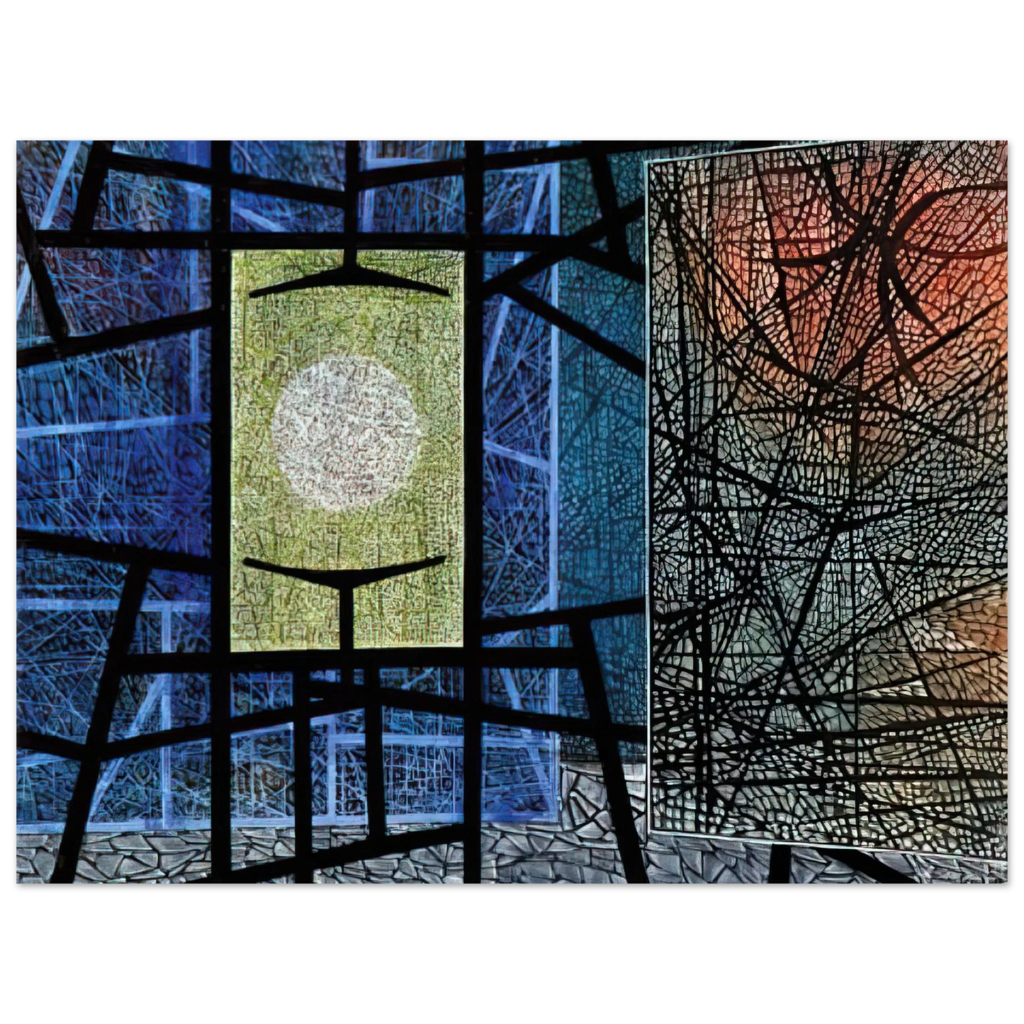 Jimmy Ernst - Equations - 1965 Fine Art Poster - Default Title