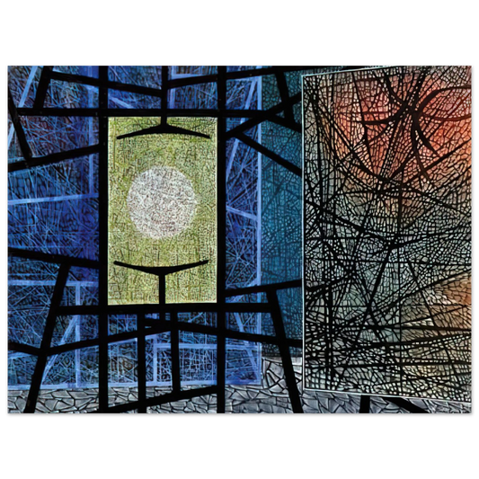 Jimmy Ernst - Equations - 1965 Fine Art Poster - Default Title