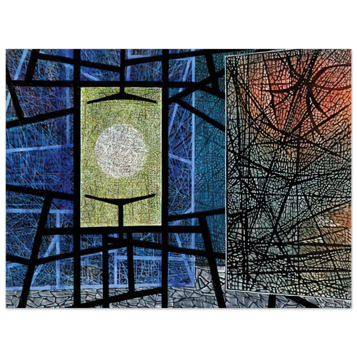 Jimmy Ernst - Equations - 1965  75x100 cm / 30x40inches Fine Art Poster