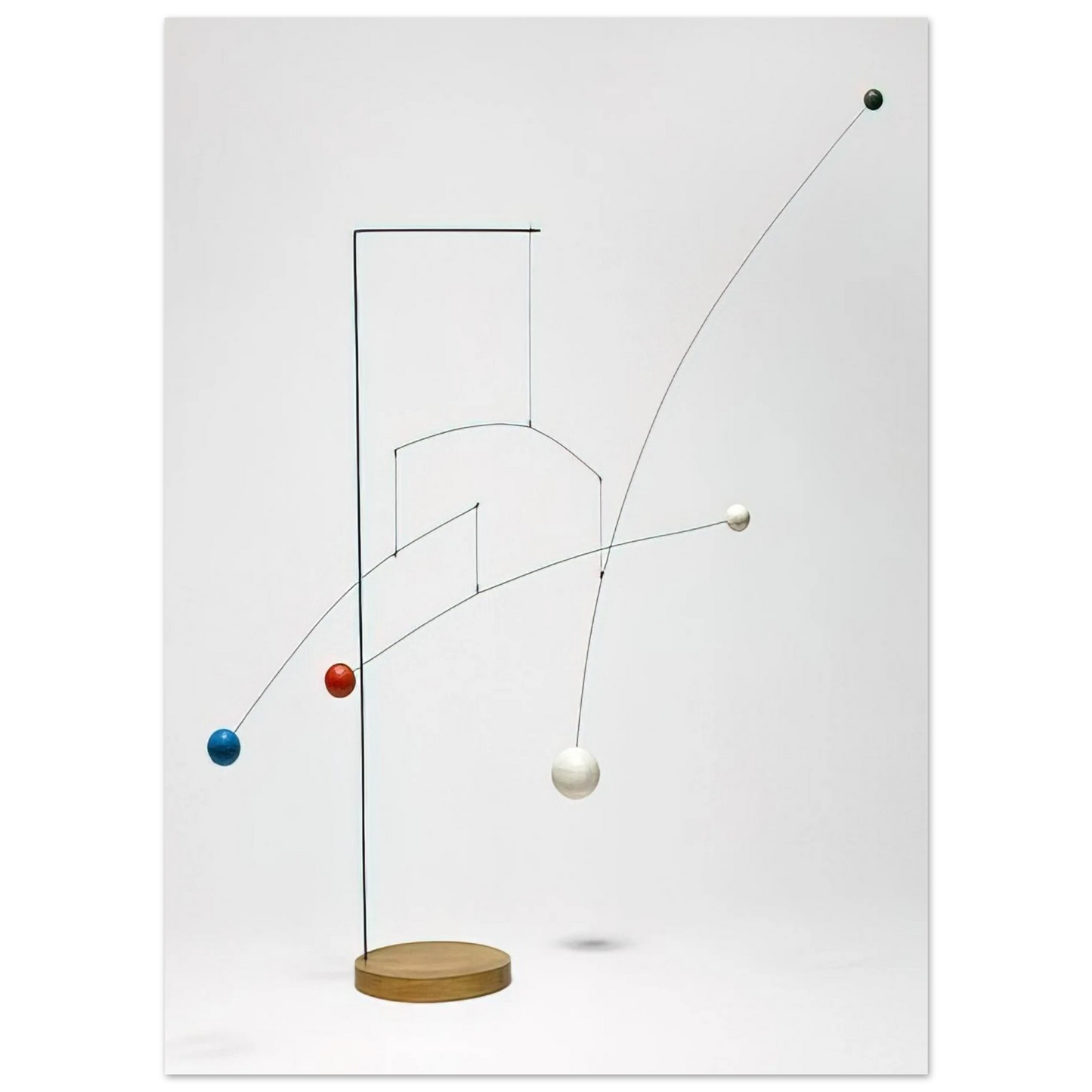 Alexander Calder - UNTITLED 1935 Fine Art Poster - 75x100 cm / 30x40 inches