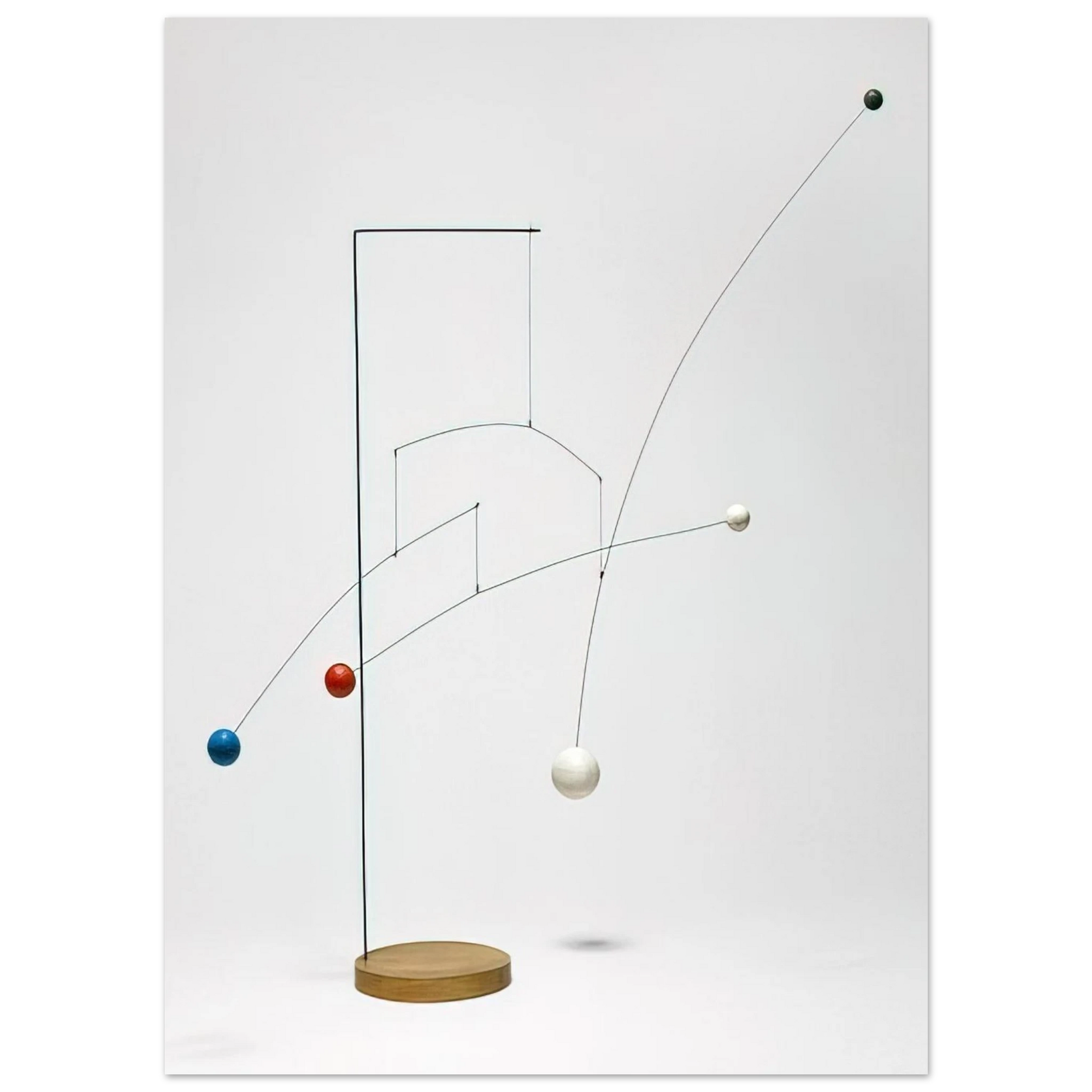 Alexander Calder - UNTITLED 1935 Fine Art Poster - 75x100 cm / 30x40 inches