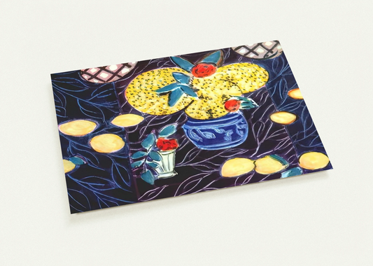 LEMONS AND MIMOSA 1944 By Henri Matisse Pack of 10 Post Cards | Henri Matisse Post Cards | A6 (10.5 x 14.8 cm) - 4.1 x 5.8 inches