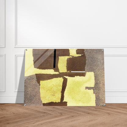 APPARIZIONE COSMICA II 1955 - Enrico Prampolini Acrylic Print - 70x100 cm / 28x40″ inches | Enrico Prampolini Wall Art | Enrico Prampolini Prints