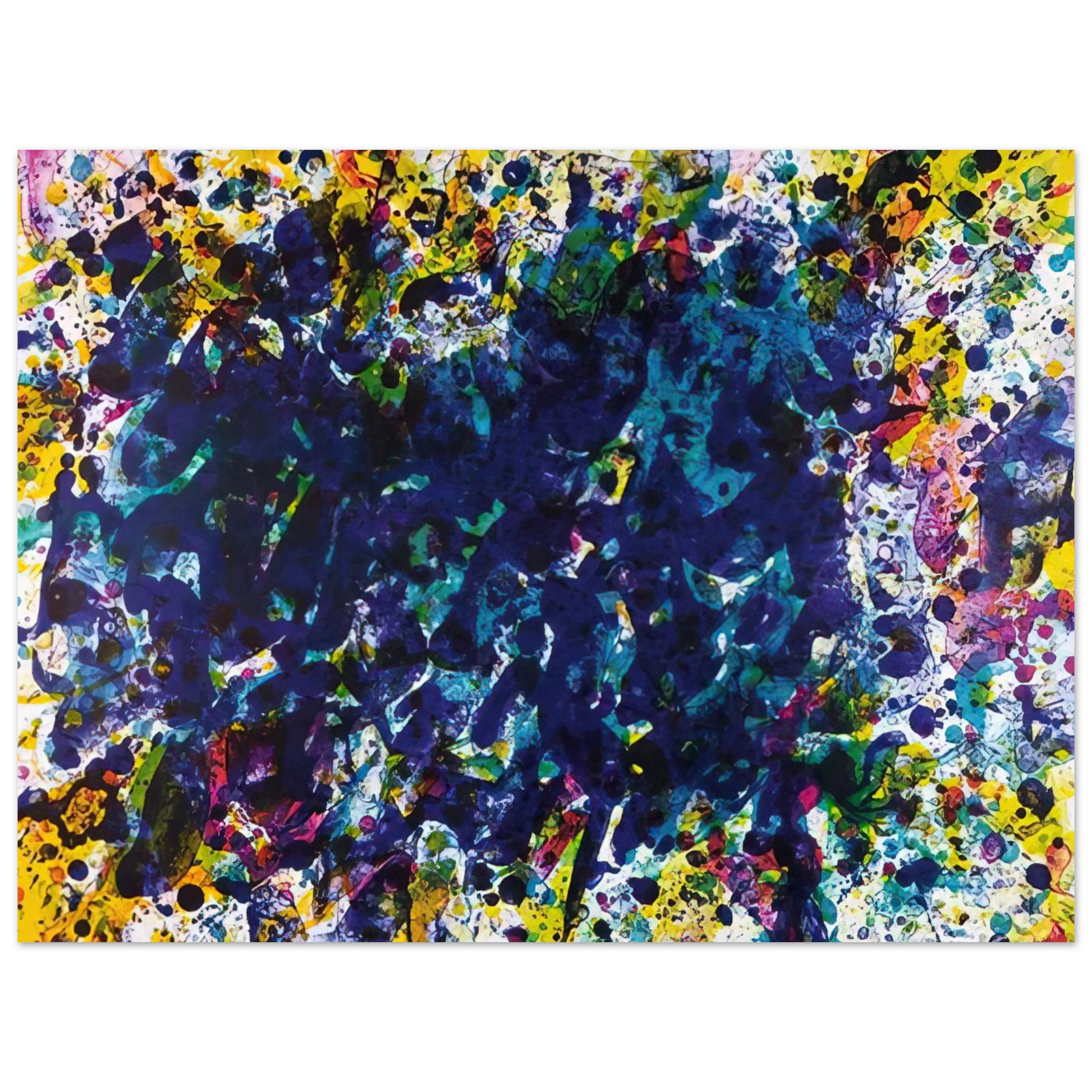 Sam Francis - Coral Marine Fine Art Poster - Default Title