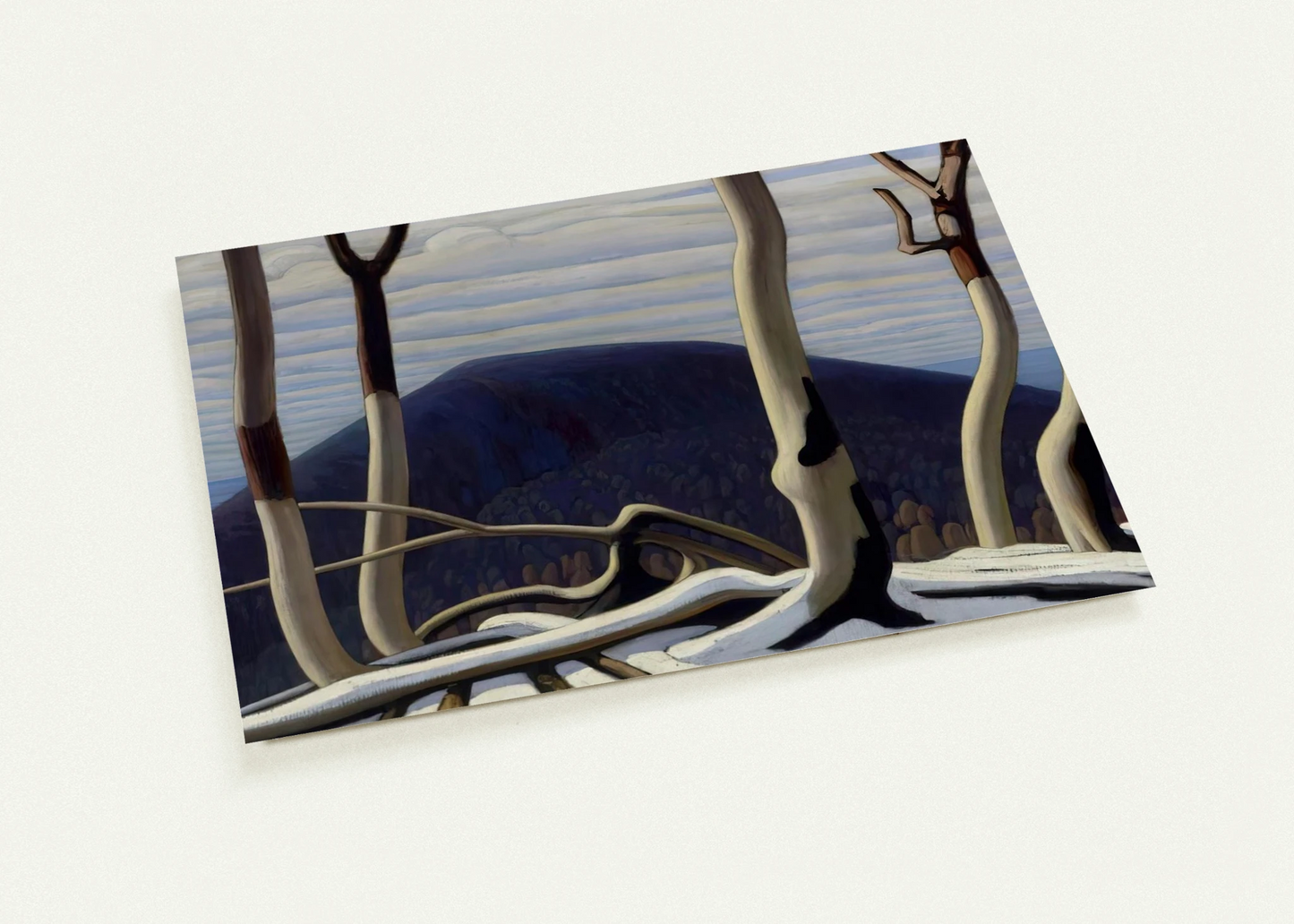 Above Lake Superior - 1922 By Lawren Harris Pack of 10 Post Cards | Lawren Harris Post Cards | A6 (10.5 x 14.8 cm) - 4.1 x 5.8 inches
