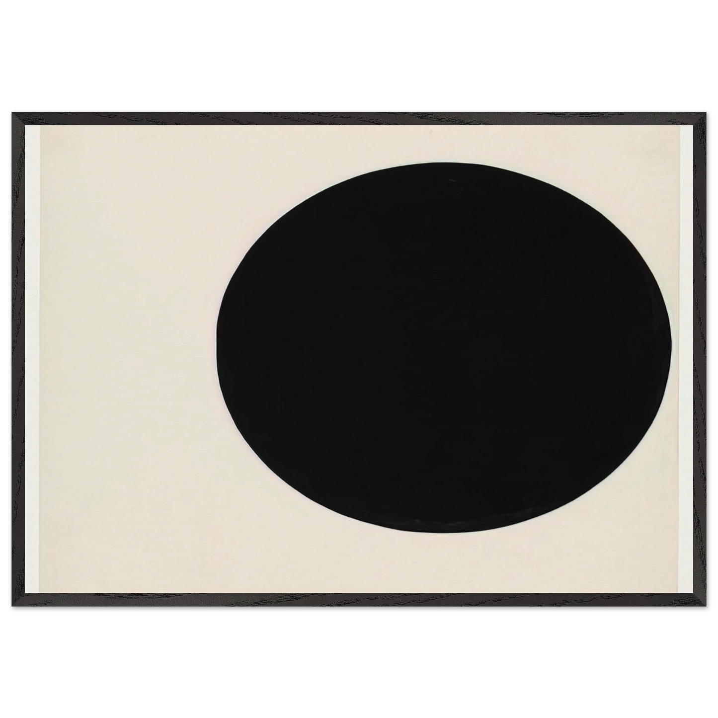 Circle Form - Ellsworth Kelly Framed Art Print – Black Wooden Frame - Default Title - -Framed Art Print