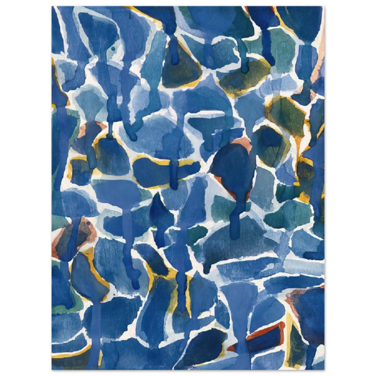 Sam Francis - Untitled  SF54-077  Fine Art Poster - Default Title