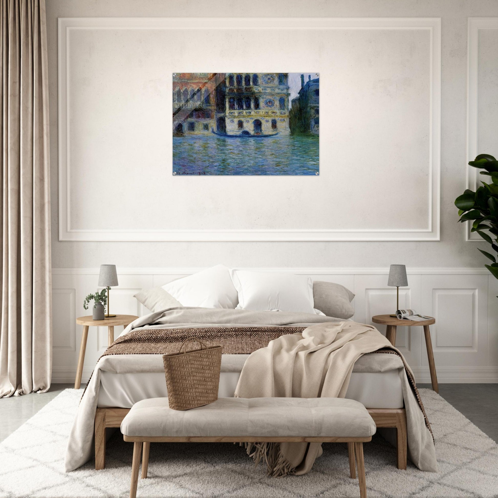 Palazzo Dario - claude monet Acrylic Print - 70x100 cm / 28x40″ inches | claude monet Wall Art | claude monet Prints