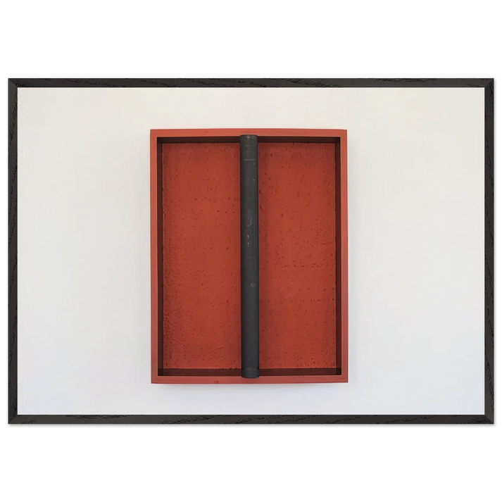 Untitled 101 Spring Street - 1962 - Donald Judd 70x100 cm / 28x40 inches Framed Art Print – Black Wooden Frame