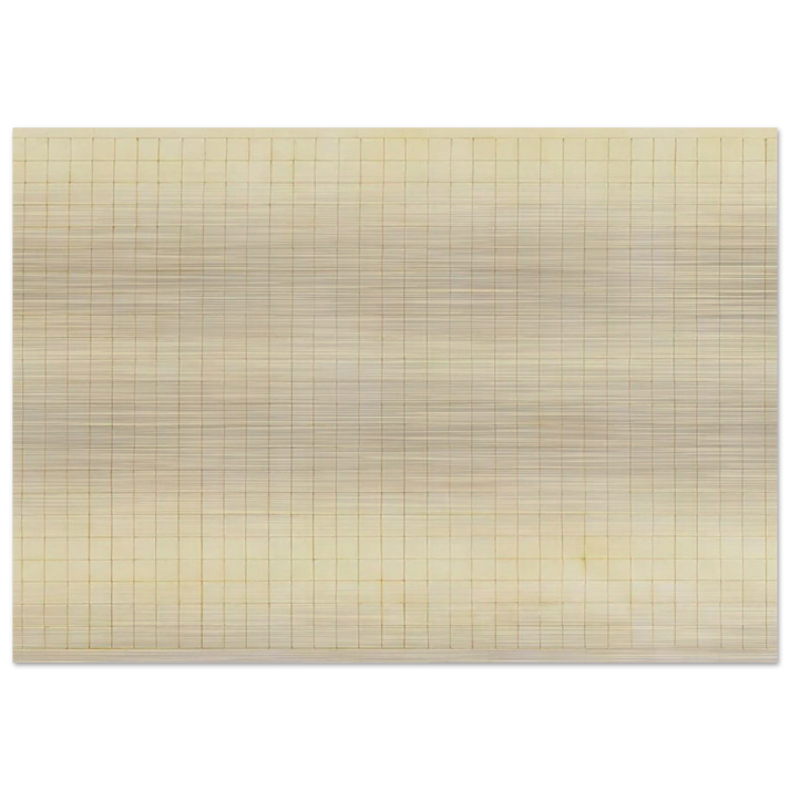 The Harvest - Agnes Martin Brushed Aluminum Print - 70x100 cm / 28x40 inches | Agnes Martin Aluminum Print | Agnes Martin Prints