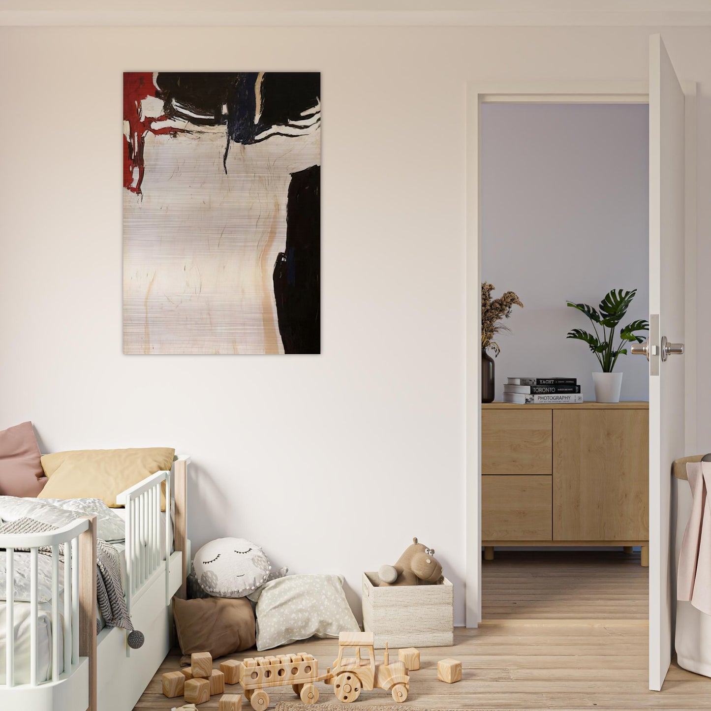 White Provincetown - 1959 - Edward Corbett Brushed Aluminum Print - 70x100 cm / 28x40 inches | Edward Corbett Aluminum Print | Edward Corbett Prints